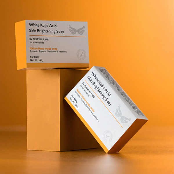 White Kojic acid Skin whitening Soap 100g
